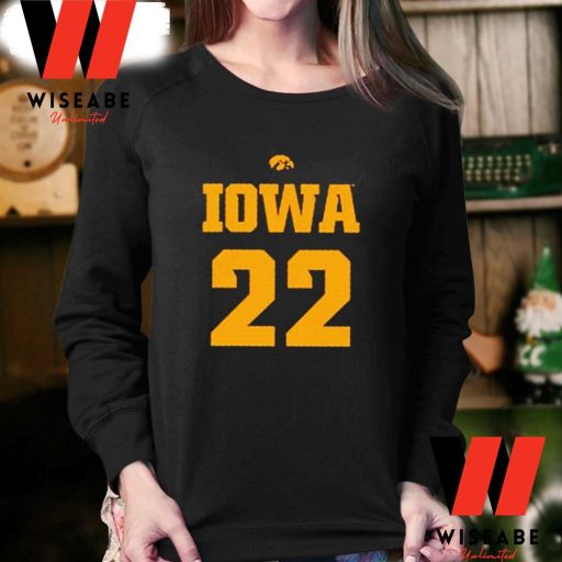 Hot Iowa Hawkeyes Basketball Number 22 Caitlin Clark T Shirt