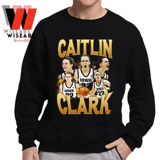 Vintage Iowa Hawkeyes Basketball Caitlin Clark T Shirt