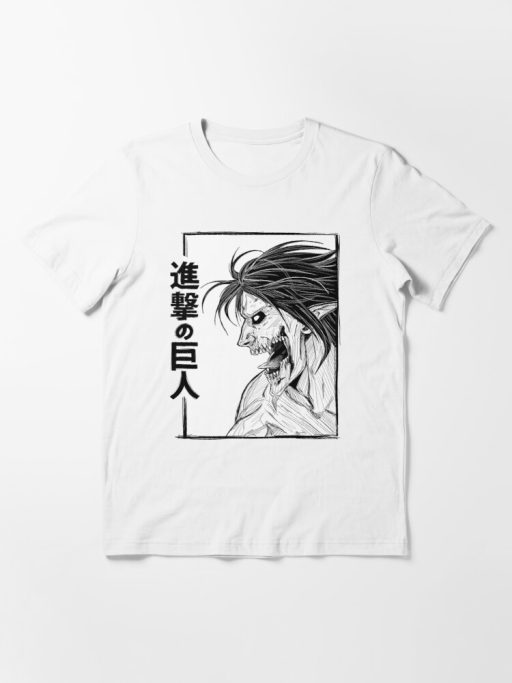 Attack on Titan Eren titan Essential T-Shirt, Attack On Titan Merchandise