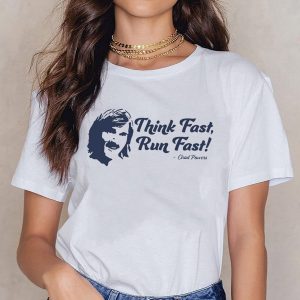 Cheap NFL Thanks Fast Run Fast Chad Powers T Shirt