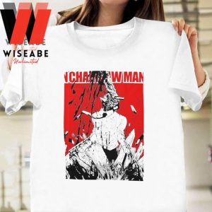 Horror Chainsaw Devil Chainsaw Man Anime T Shirt