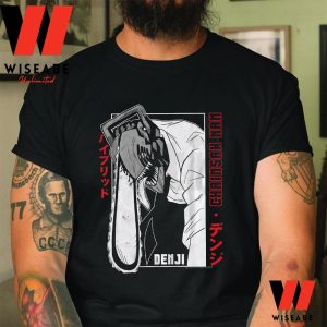 Unique Anime Denji Chainsaw Man T Shirt 