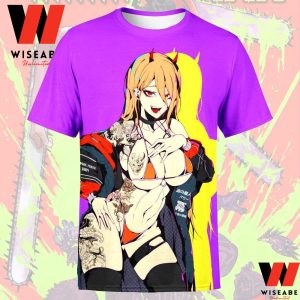 Sexy Power Chainsaw Man T Shirt