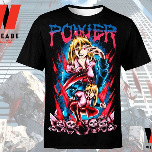 Power Blood Fiend Chainsaw Man Shirt, Waifu Anime Shirt