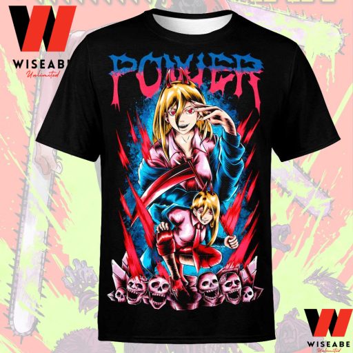 Power Blood Fiend Chainsaw Man Shirt, Waifu Anime Shirt