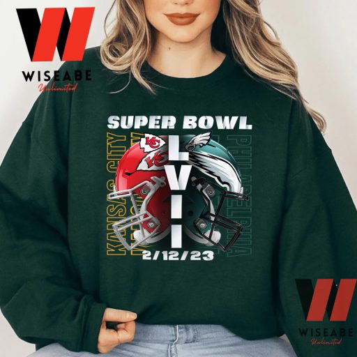 NFL Philadelphia Eagles And Kansas City Chiefs Super Bowl Championship 2023 Sweatshirt