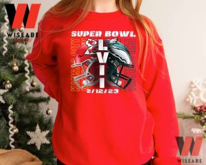 NFL Philadelphia Eagles And Kansas City Chiefs Super Bowl Championship 2023 Sweatshirt