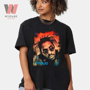 Hot RIP Coolio Rapper Artist Rest In Power Shirt 