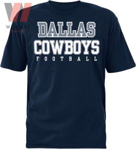 Unique NFL Football Team Navy Blue Cowboys Long Sleeve Shirt - Wiseabe  Apparels