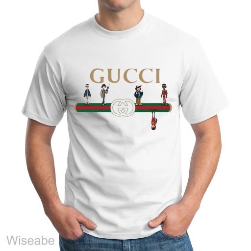 Stranger Things Gucci T-Shirt, Gucci Logo T-Shirt Women