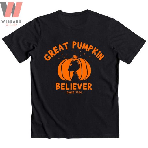 Great Pumpkin Believer Since 1966 Peanuts Halloween Shirt