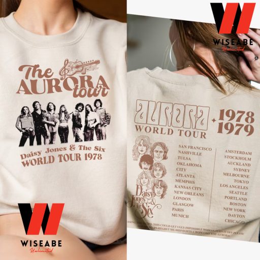 Vintage Aurora World Tour 1978 Daisy Jones And The Six T Shirt