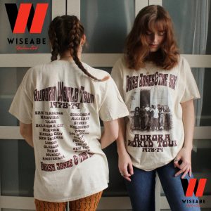 Vintage Daisy Jones And The Six Aurora World Tour Two Sides T Shirt