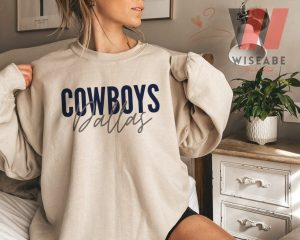 Retro Blue Cowboys Dallas Vintage Dallas Sweatshirt