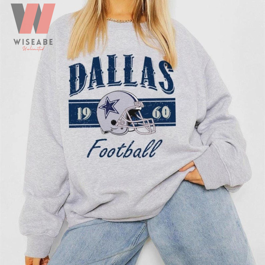 Dallas Cowboys Sweatshirt White Dallas Cowboys Shirts Dallas Cowboys  Vintage Sweatshirt Dallas Cowboy Shirt Mens Womens Dallas Cowboys Long  Sleeve Shirt NEW - Laughinks