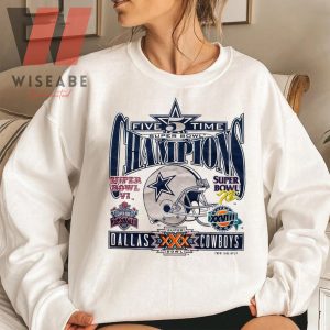 Dallas Cowboys Super Bowl Champions Sweatshirt