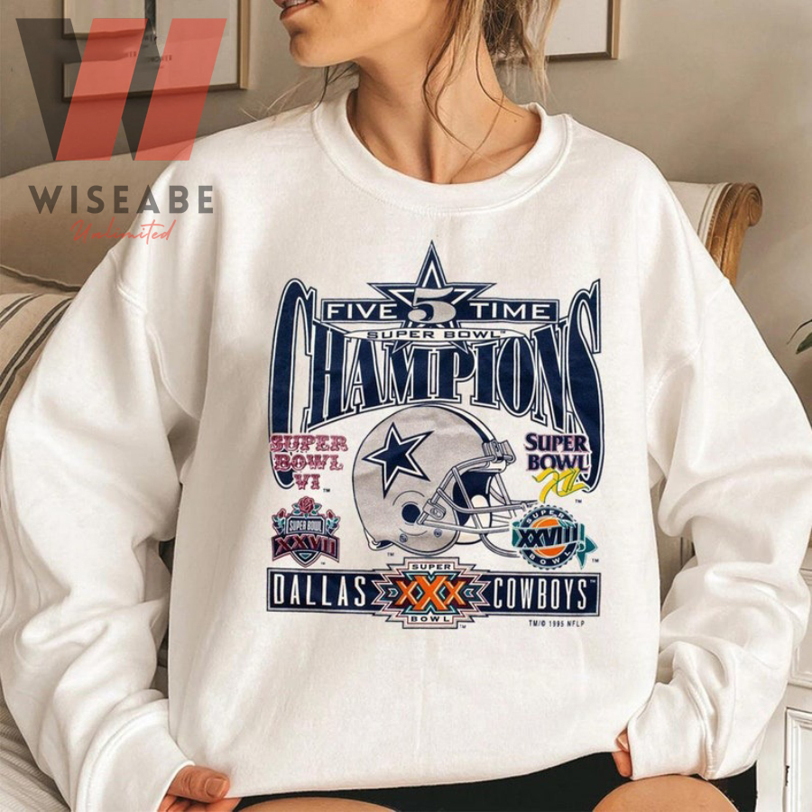 Vintage Dallas Cowboys Super Bowl Champions Sweatshirt