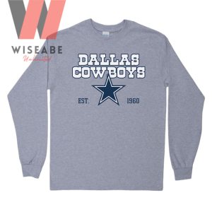 Unique NFL Football Team Dallas Cowboys Long Sleeve, Dallas Cowboys Merch -  Wiseabe Apparels