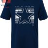 Unique Star Logo Navy Blue Dallas Cowboys T Shirt