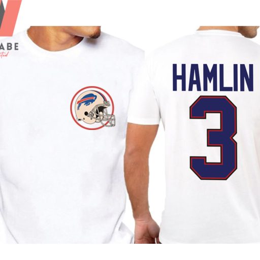 Cheap Buffalo Bills Damar Hamlin Jersey Two Side Shirt