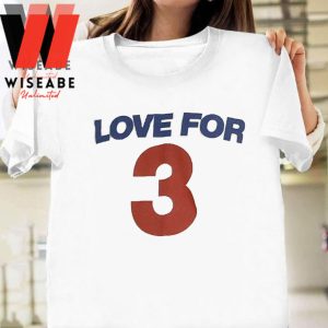 Damar Hamlin Love For Number Three NFL Buffalo Bills T Shirt