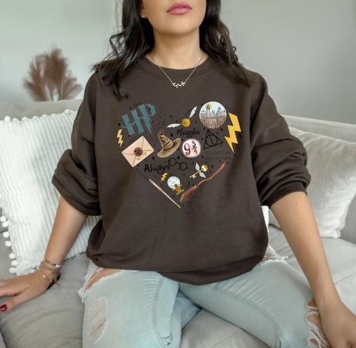 Harry Potter All This Time Always The Witch Accessories Sweatshirt, Harry Potter Merchandise