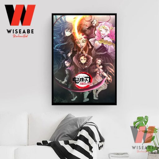 Cheap Kimetsu no Yaiba Demon Slayer Season 3 Poster