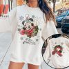 Vintage Merry Christmas Minnie Two Side Disney Christmas Sweatshirt