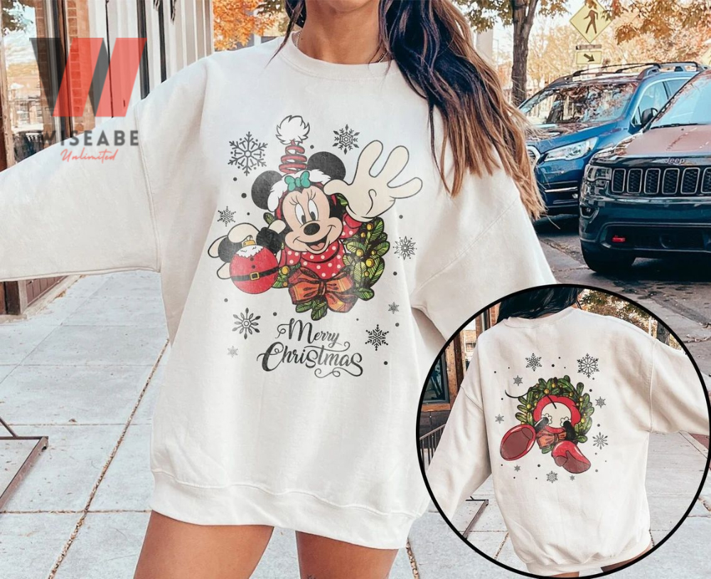 merry christmas minnie mouse