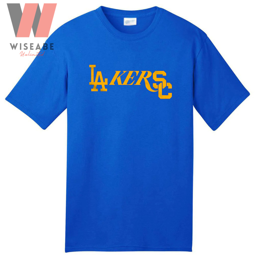 Cheap MLB Baseball Team Champion Trophies Lakers Dodgers Shirt - Shirt Low  Price