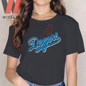 Los Angeles Dodgers Parody Los Doyers Logo Tank Top