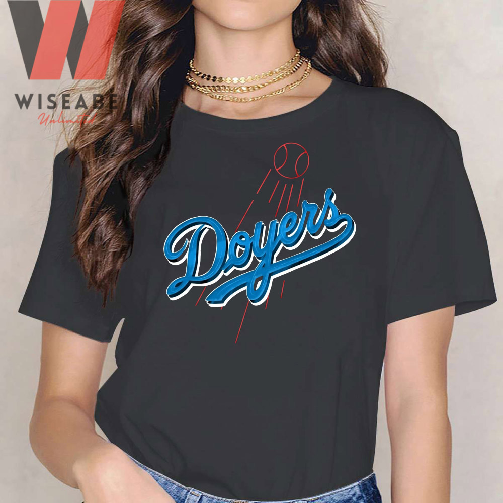 Mickey Hands La Dodgers Women T Shirt