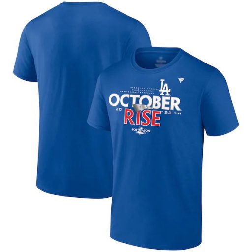 Cheap MLB Los Angeles Dodgers October Rise T Shirt