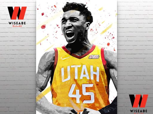 Cleveland Cavaliers Player Donovan Mitchell Poster