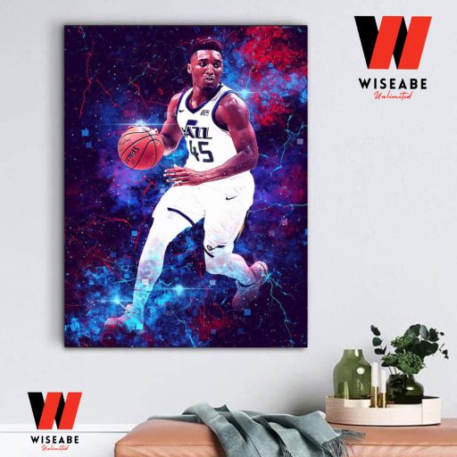 NBA Basketball Cleveland Cavaliers Player Donovan Mitchell Poster