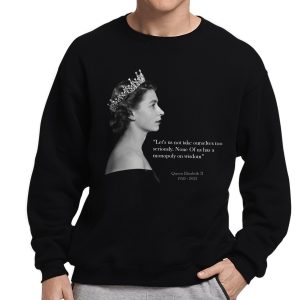 Memory Of England Queen Elizabeth Shirt