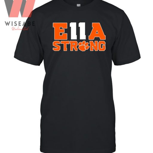 Cheap Clemson Tigers Football Ella Strong Clemson T Shirt