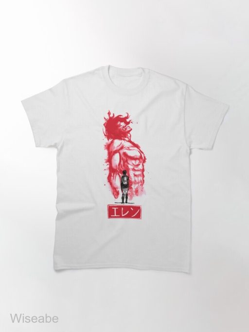 Traditional Eren Classic T-Shirt,  Attack On Titans merch