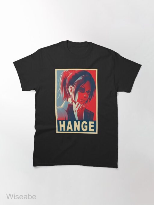 Hange Zoe  Poster Classic T-Shirt, Attack On Titan Vintage Shirt