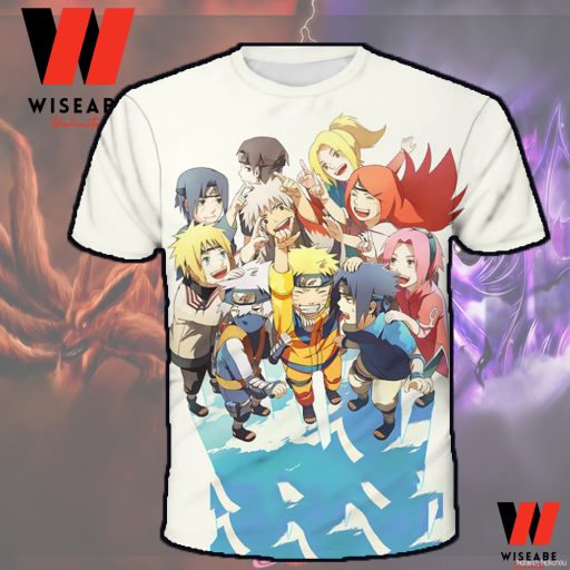 Unique Naruto Character Chibi Anime T Shirt, Naruto Merchandise