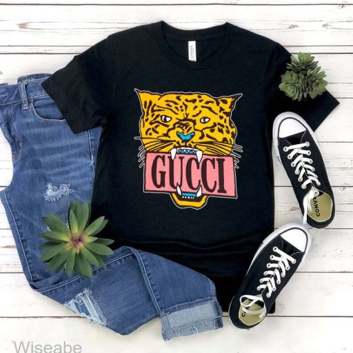 Gucci Leopard T-Shirt, Cheap Gucci Shirt For Women