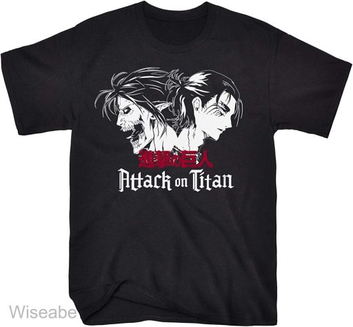 Attack on Titan Eren Yeager Creative T-Shirt, attack on titan merchandise