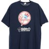 Vintage Mlb Navy New York Yankees Tshirt