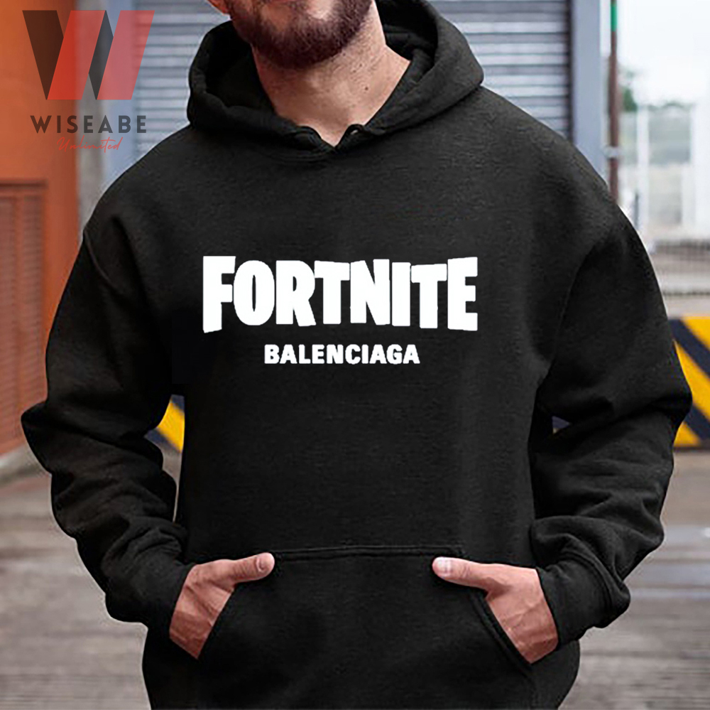 Cheap Fortnite Balenciaga Hoodie Wiseabe Apparels