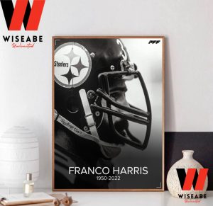 Memorial NFL Pittsburgh Steelers Franco Harris Poster