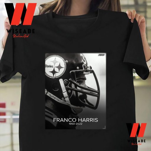 Memorial NFL Pittsburgh Steelers Franco Harris T Shirt