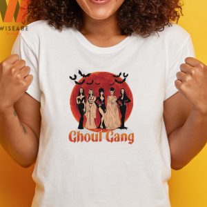 Female Villain Ghoul Gang Halloween Womens Halloween Graphic Tees