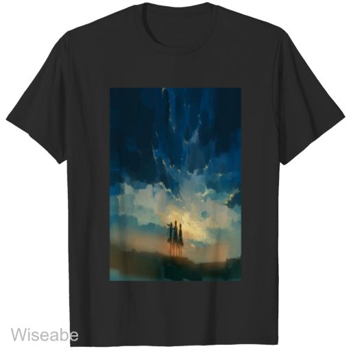 Attack on Titan Painting T-shirt, Attack On Titan Merchandise