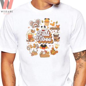 Disney Mickey Fall Vibes Happy Thanksgiving Shirt