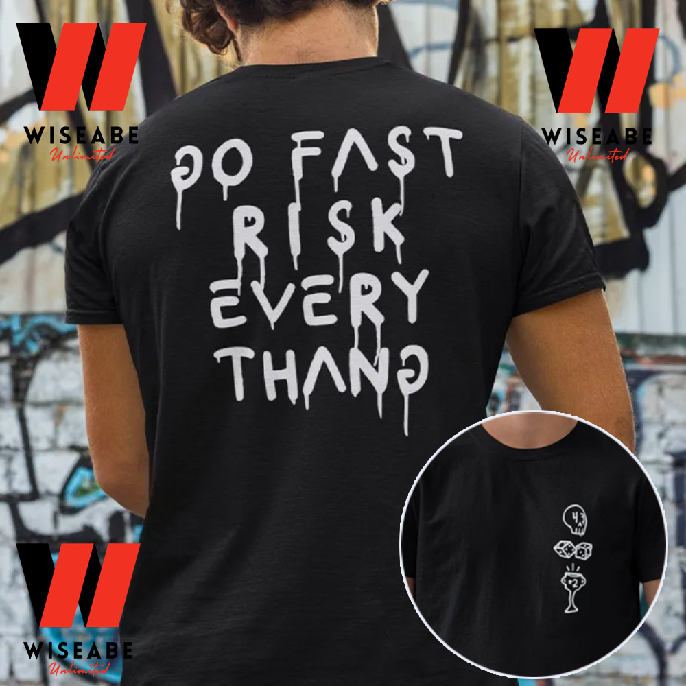 Hoonigan Division Go Fast Risk Everything Ken Block Two Sides T Shirt - Wiseabe Apparels